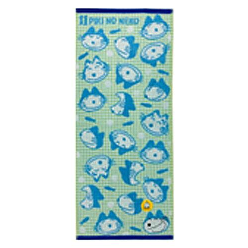 林(Hayashi) 林(HAYASHI) フェイスタオル 11ぴきのねこ ニャゴチェック FO413100 (2269529)