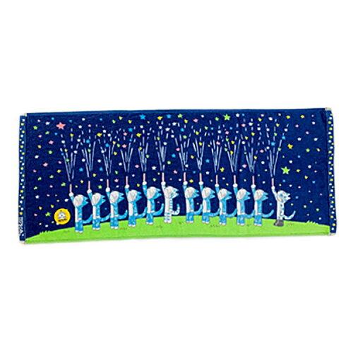 林(Hayashi) 林(HAYASHI) フェイスタオル 11ぴきのねこ 花火キラキラ FO413200 (2269532)