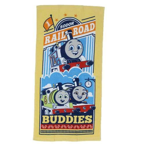 林(Hayashi) 林(HAYASHI) コンパクトバスタオル きかんしゃトーマス レールロード CN489700 (2269923)