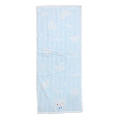 林(Hayashi) 林(HAYASHI) フェイスタオルスクールベア ブルー FO490501 (2269837)