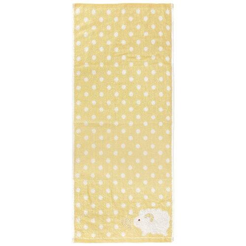 林(Hayashi) 林(HAYASHI) フェイスタオル ハーティアニマル ヒツジ ベージュ FO490628 (2269954)