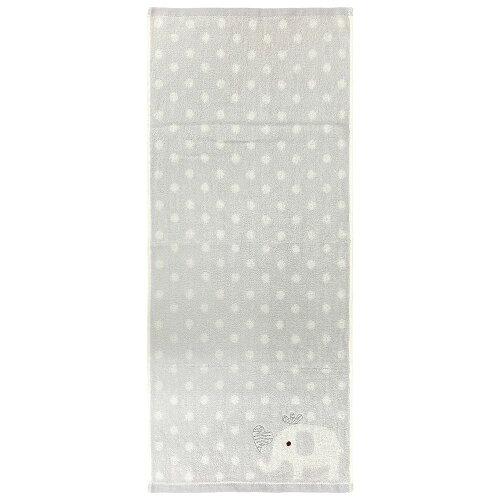 林(Hayashi) 林(HAYASHI) フェイスタオル ハーティアニマル ゾウ グレー FO490629 (2269952)