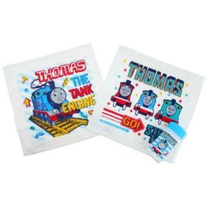 丸眞 きかんしゃトーマス ジョイフルトーマス ハンドタオル2枚組 プラケース付き (4625001200)【入数:10】