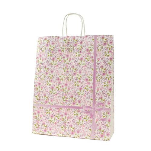 パックタケヤマ 自動手提袋 HZ 紫花(アイカ) 50枚 XZK66651 (1860278)