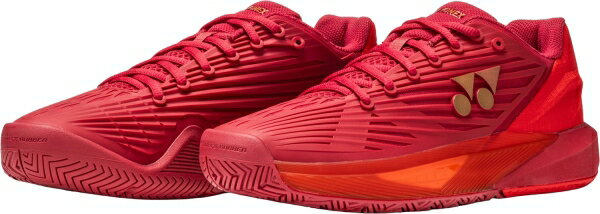 Tennis - YONEX ヨネックス パワークッションエクリプション5MAC (SHTE5MAC) [色 : ルビーレッド] [サイズ : 23.0]