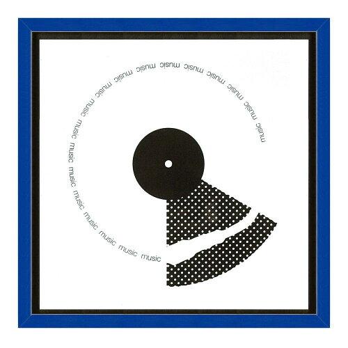 APJ アートプリントジャパン A.P.J. アートプリントジャパン レコードフレーム LPジャケットフレーム RF-Bフレーム(316×316mm) ブルー・1000002831 (2276666)