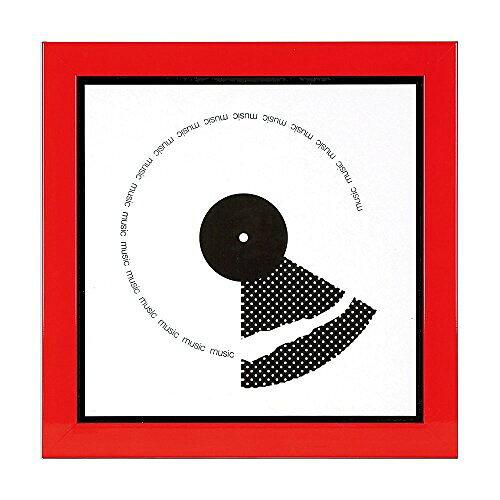 APJ アートプリントジャパン A.P.J. アートプリントジャパン レコードフレーム LPジャケットフレーム フラットフレーム(316×316mm) レッド・1000002841 (2276676)