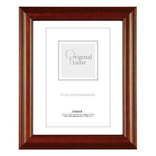 APJ アートプリントジャパン A.P.J. アートプリントジャパン 木製 アスカフレーム 色紙サイズ(245×275mm) ブラウン・1000015004 (2276804)