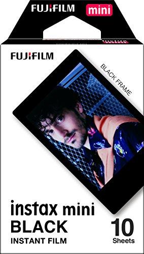 【在庫限即納】FUJIFILM 富士フイルム INSTAX MINI BLACK FRAME WW 1 「チェキ」用フィルム「ブラック」(INSTAX MINI BLACK FR)