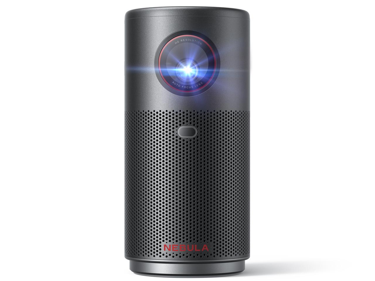 ANKER アンカー D4112511 モバイルプロジェクター Nebula Capsule Air スペースグレー ホーム DLP LED光源 ～1500ルーメン未満 16：9 1280×720～1280×800 HDR対応 Wi-Fi対応 Bluetooth バッテリー スピーカー搭載 HDMI端子 USB