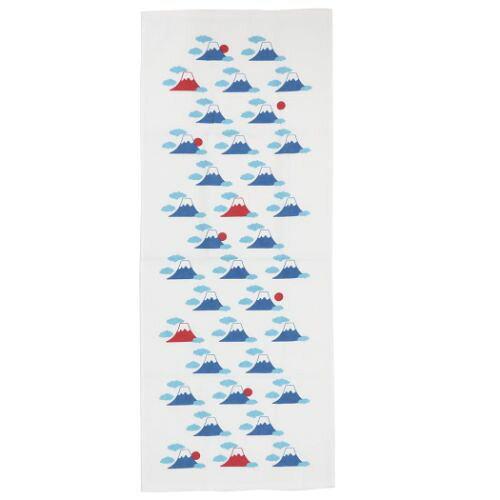 犬飼タオル 220FS-003 ふわさらフェイスタオルwelcome to japan 富士山 (2260879)