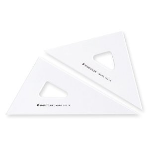STAEDTLER ステッドラー ステッドラ 三角定規 ペアセット18cm 964-18 723476