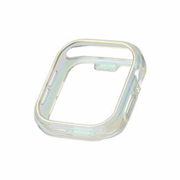 ELECOM エレコム Apple Watch 42mm/ハードバンパー/＆me/オーロラクリア(AW-24BBPUACR)