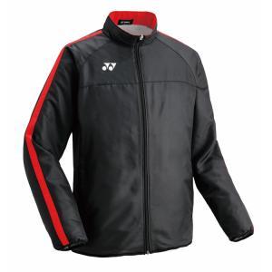 YONEX ヨネックス ユニウラジツキウォーマージャケット (FW7001) [色 : ブラック/レッド] [サイズ : S]