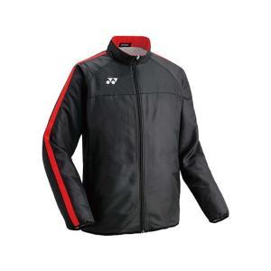 YONEX ヨネックス ユニウラジツキウォーマージャケット (FW7001) [色 : ブラック/レッド] [サイズ : O]