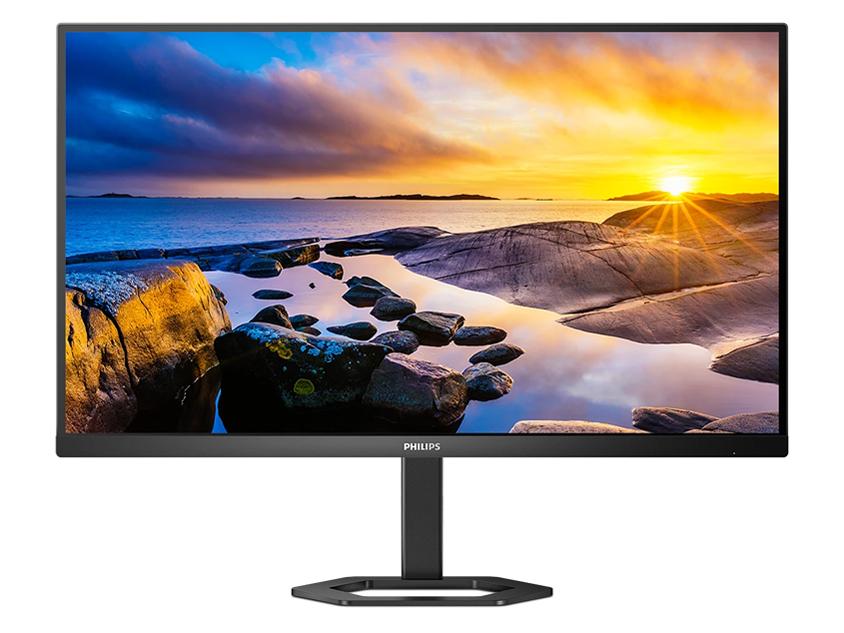 PHILIPPS フィリップス 液晶ディスプレイ 27型/2560×1440/DisplayPort、HDMI/ブラック/スピーカー:なし/5年間フル保証/省資源化パッケージ/昇降スタンド