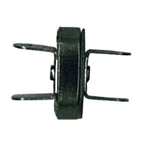 INAZUMA イナズマ 足折れマグネットボタン 4ヶ入 約φ18mm 座金付き ブラックニッケル AK-38-19BN (2210399)