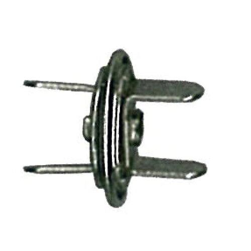 INAZUMA イナズマ 足折れマグネットボタン 4ヶ入 約φ15mm アンティークゴールド AK-38-25AG (2210401)