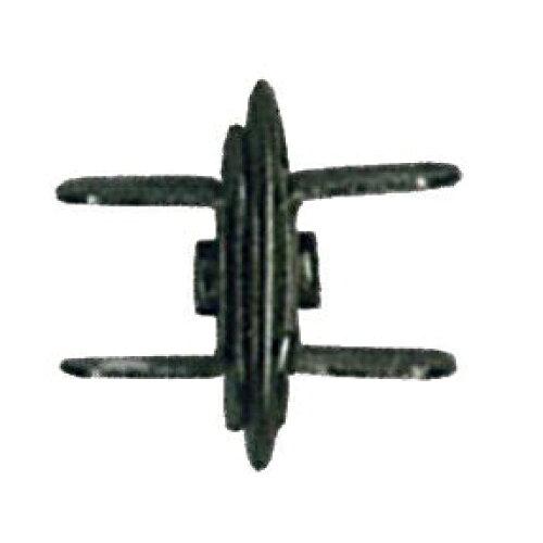 INAZUMA イナズマ 足折れマグネットボタン 4ヶ入 約φ17mm ブラックニッケル AK-38-27BN (2210405)