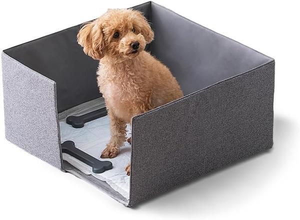 Rakuten - IRISOHYAMA アイリスオーヤマ 犬 猫 トイレサークル レギュラー 飛び散り防止 【猫砂の飛散も】 PTC-N4824 グレー