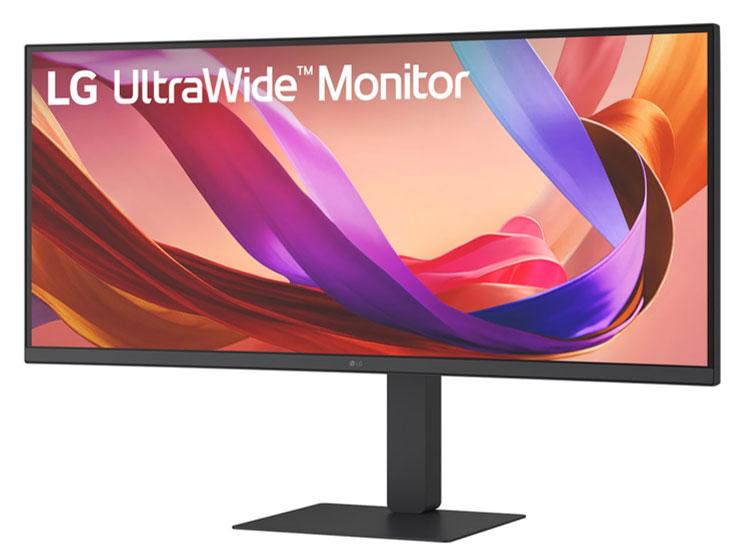 LG LG電子 34型 3440×1440 21:9 曲面型ウルトラワイドモニター ブラック(34U650A-B)