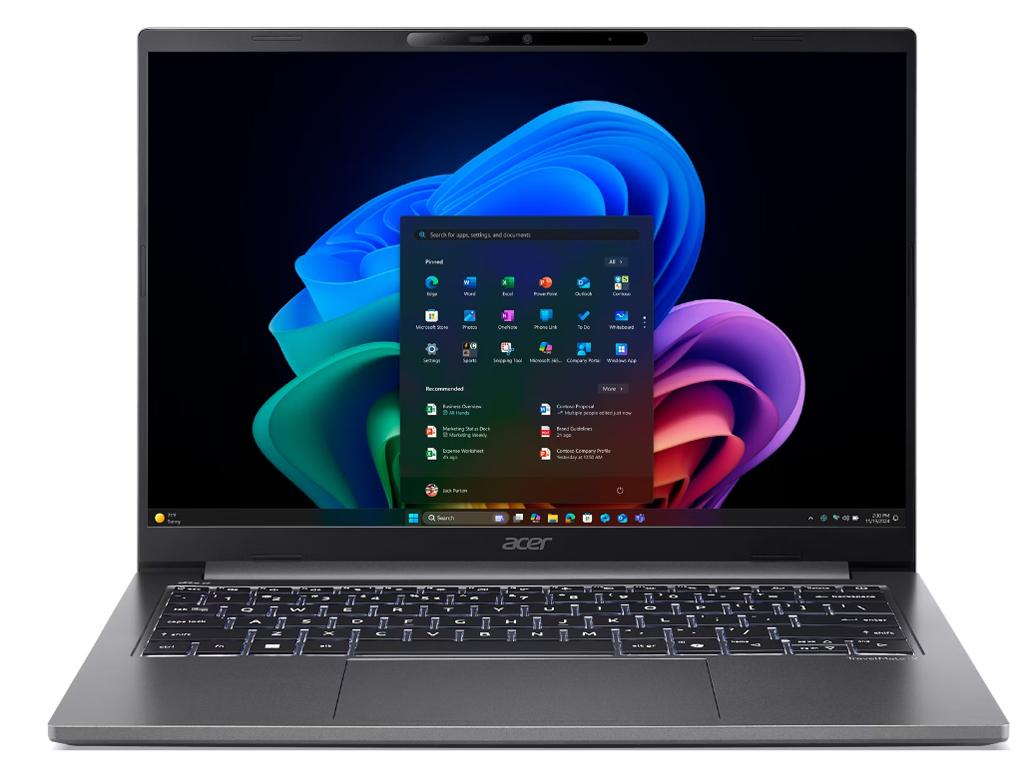 ACER エイサー TMX414-51-A76Y (Core Ultra 7プロセッサー 256V/16GB/SSD・512GB/光学ドライブなし/Win11Pro64/Officeなし/14型)(TMX414-51-A76Y)