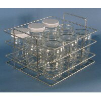 三和化研工業 サンワカケン 理化学器具 マヨネーズビン立 SS79-9MB (3521bh)