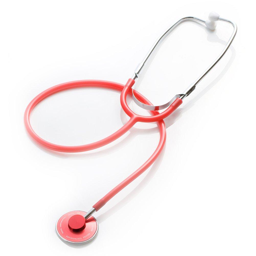 フォーカルコーポレーション ナーススコープ　外バネタイプ　ヘッド：レッド　チューブ：レッド FC-200 1本