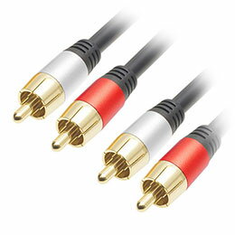 HORIC ホーリック RCAオーディオケーブル 1m 2RCA(RC10-800RSB)