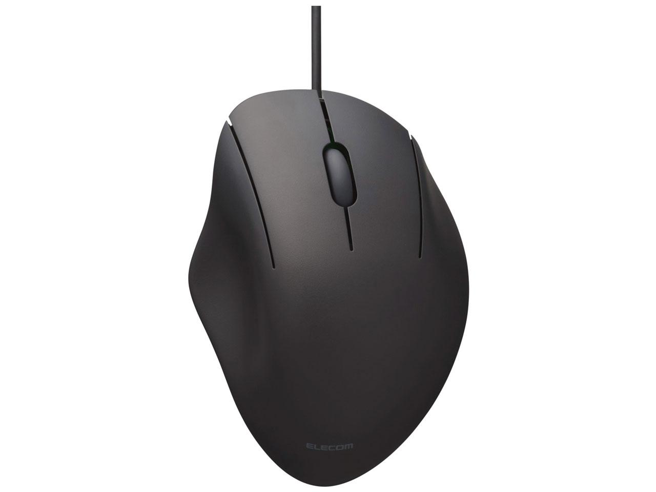 &nbsp;メーカー&nbsp;ELECOM エレコム&nbsp;商品カテゴリ&nbsp;キーボード・マウス・入力機器＞マウス&nbsp;発送目安&nbsp;1週間以内に発送予定&nbsp;お支払方法&nbsp;銀行振込・クレジットカード&nbsp;送料&nbsp;送料無料&nbsp;特記事項&nbsp;&nbsp;その他&nbsp;※※※※※※※※※※※※※※※※※ 仕様 ※※※※※※※※※※※※※※※※※タイプ BlueLEDマウスケーブル 有線ボタン数 3 ボタン解像度（カウント） 2000 dpiインターフェイス USB静音 ○エルゴノミクス ○重さ 79 g幅x高さx奥行 73x44x104 mmケーブル長さ 1.5 mカラー ブラック