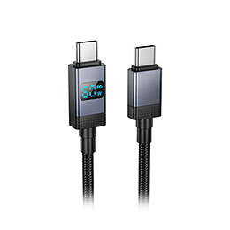 日本トラストテクノロジー hoco X118 PD60W デジタルディスプレイケーブル(X118-CC-BK)