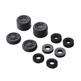 ELECOM エレコム Nintendo Switch2専用スティックカバー/エイムリング(GM-NS225STCBK)