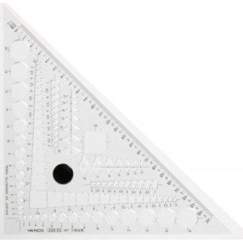 Templates For Drafting - バンコ(Vanco) バンコ 三角定規45度テンプレートプラス 34845 (1699450)