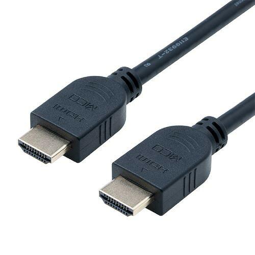 ナカバヤシ HDC-PM020BK Premium HDMIケーブル 2m 4Kテレビ対応 ブラック(HDC-PM020BK)