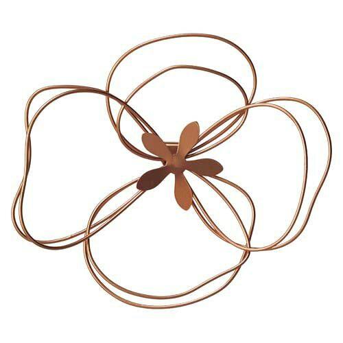 セトクラフト(Seto Craft) セトクラフト ウォールデコ 花 葵 ゴールド S24-0692-GD (1944450)