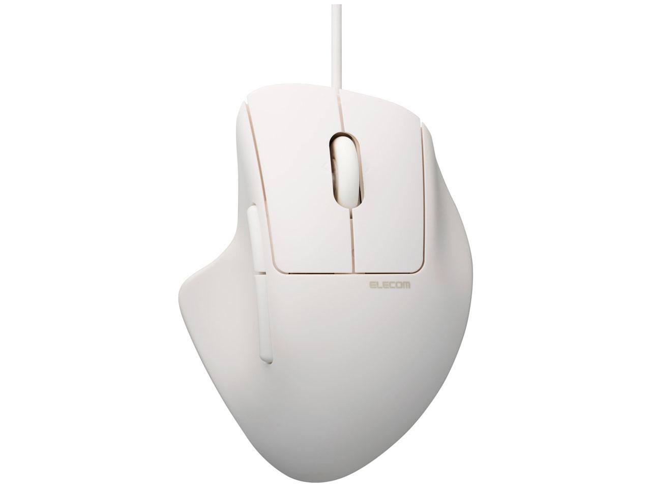 ELECOM エレコム マウス/有線/5ボタン+チルト/Sサイズ/抗菌/静音/ホワイト(M-SH31UBSKWH)