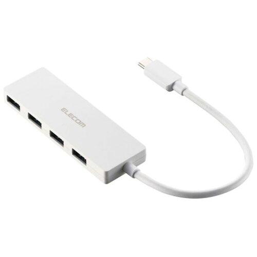 &nbsp;メーカー&nbsp;ELECOM エレコム&nbsp;商品カテゴリ&nbsp;PCアクセサリ・サプライ＞USBハブ&nbsp;発送目安&nbsp;1週間以内に発送予定&nbsp;お支払方法&nbsp;銀行振込・クレジットカード&nbsp;送料&nbsp;送料無料&nbsp;特記事項&nbsp;&nbsp;その他&nbsp;[エレコム][USB・IEEE1394ハブ]USB-Aポートを増やしてデスクまわりをすっきり。4つのUSB-Aポートを搭載した、USB Type-C接続のUSBハブです。 ◆ ■コネクタ仕様(アップストリーム):USB Type-C(TM)プラグ×1【USB 5Gbps(USB3.2(Gen1))/USB2.0/USB1.1】 ■USBポート(ダウンストリーム):USB-Aポート×4【USB 5Gbps(USB3.2(Gen1))】 ■対応OS(Windows):Windows 11/10 ■対応OS(mac):macOS Sequoia 15 ■対応OS(iOS):iOS 18 ■対応OS(iPadOS):iPadOS 18 ■対応OS 備考:※各OSの最新バージョンへのアップデートや、サービスパックのインストールが必要になる場合があります。 ■ケーブル長:約15cm ※コネクター含まず ■電源方式:バスパワー ■動作環境:温度5°C〜40°C、湿度30%〜80%(結露...
