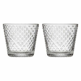 Fiskars(フィスカース) (A) Iittala イッタラ ツンドラ タンブラー 290ml ペア クリア 1065611 (1844970)