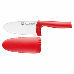 ZWILLING(ツヴィリング) Zwilling ツヴィリング 「 ツウィニー レッド 100mm 」 子供 子ども 包丁 ステンレス 先丸 安全 【日本正規販売品】 ZWILLING TWINNY 36550-101