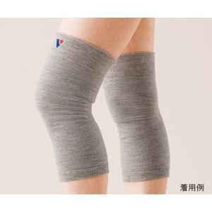 ハヤシ・ニット ひざ用パイル編み保温サポーター 1組入 M グレー 3510