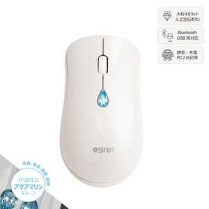 &nbsp;メーカー&nbsp;EGRET&nbsp;商品カテゴリ&nbsp;キーボード・マウス・入力機器＞マウス&nbsp;発送目安&nbsp;1週間以内に発送予定&nbsp;お支払方法&nbsp;銀行振込・クレジットカード&nbsp;送料&nbsp;送料無料&nbsp;特記事項&nbsp;&nbsp;その他&nbsp;※※※※※※※※※※※※※※※※※ 仕様 ※※※※※※※※※※※※※※※※※タイプ 光学式マウスケーブル ワイヤレス(無線)ボタン数 6 ボタン解像度（カウント） 2400 dpiインターフェイス Bluetooth 5.0/3.0・無線2.4GHz使用電池 リチウムイオン電池その他機能 カウント切り替え可能・着脱式レシーバ静音 ○重さ 75 g幅x高さx奥行 63x30x113 mmカラー ダイヤモンド