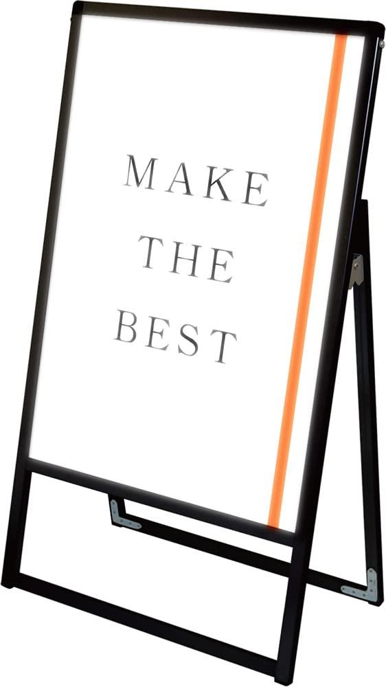 常磐精工 ブラックバリウススタンド看板LED A2片面 BVASKLED-A2K 1個