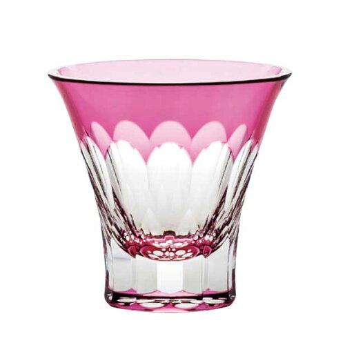 東洋佐々木ガラス 《日本製》八千代切子 万華鏡 杯(紅梅柄)【日本酒】【冷酒】【純米酒】【大吟醸酒】..