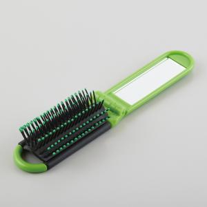 ナニワインターナショナル コンパクトブラシ ミラー付き SC-2503