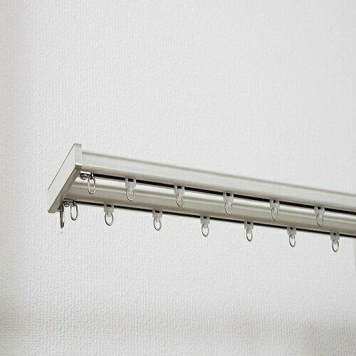 フルネス トップカバー付 カーテンレール グレンディアス 2MW ホワイトウッド・I2250 (1370883)