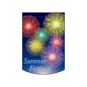 NOBORIYA のぼり屋 ☆N_変形タペ 61082 Summer Festival 花火 (61082)
