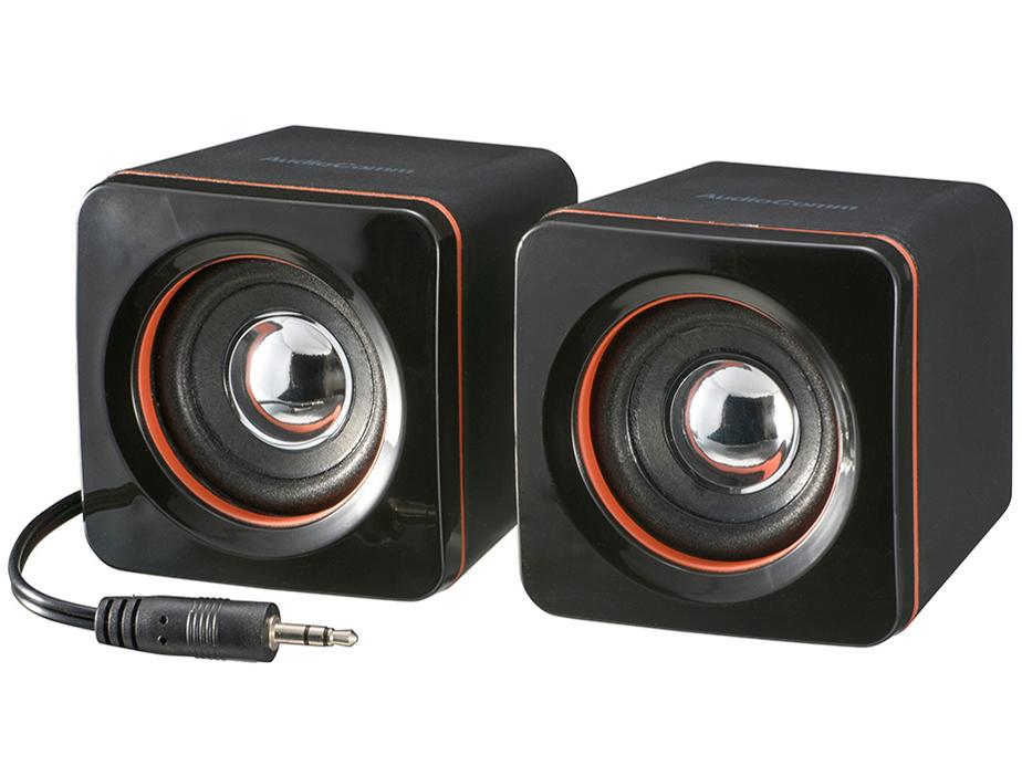 OHM �������ŵ� �ߥ˥��ԡ�����(�����ӡ��Ÿ�����/���̥���ѥ���/��3.5mm���ƥ쥪�ߥ˥ץ饰��³) ASP-155N