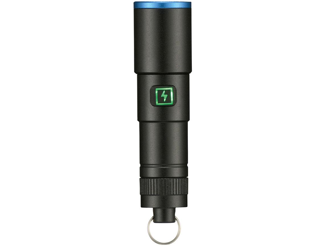 OHM オーム電機 充電式GLEDライト(140 lm/連続使用0.5時間/保護等級IPX4/スチールリング付) LH-CP14A5