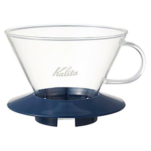 Kalita(カリタ) ガラスドリッパー WDG-185 05111・SB(ブルー) (1078893)