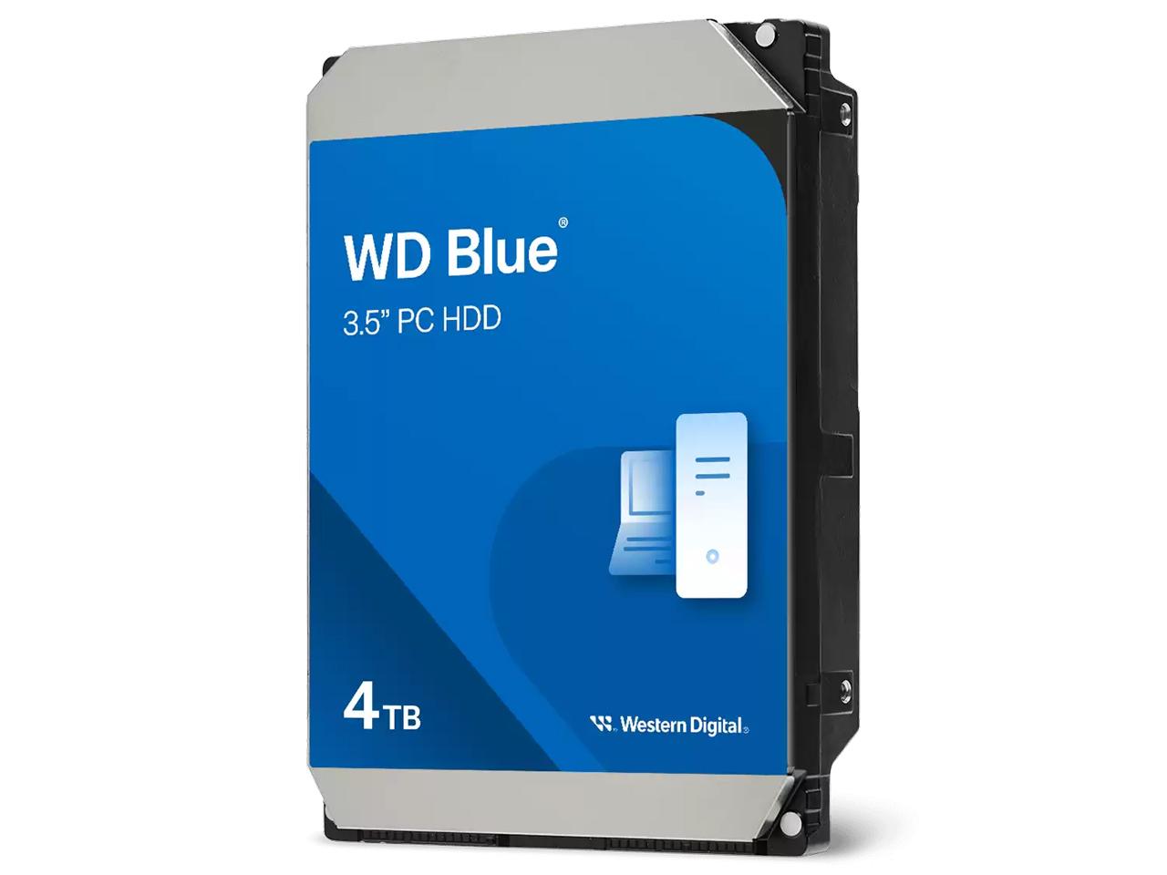 WESTERN DIGITAL WD Blue PC Desktop Hard Drive-4 TB (WD40EZZX)